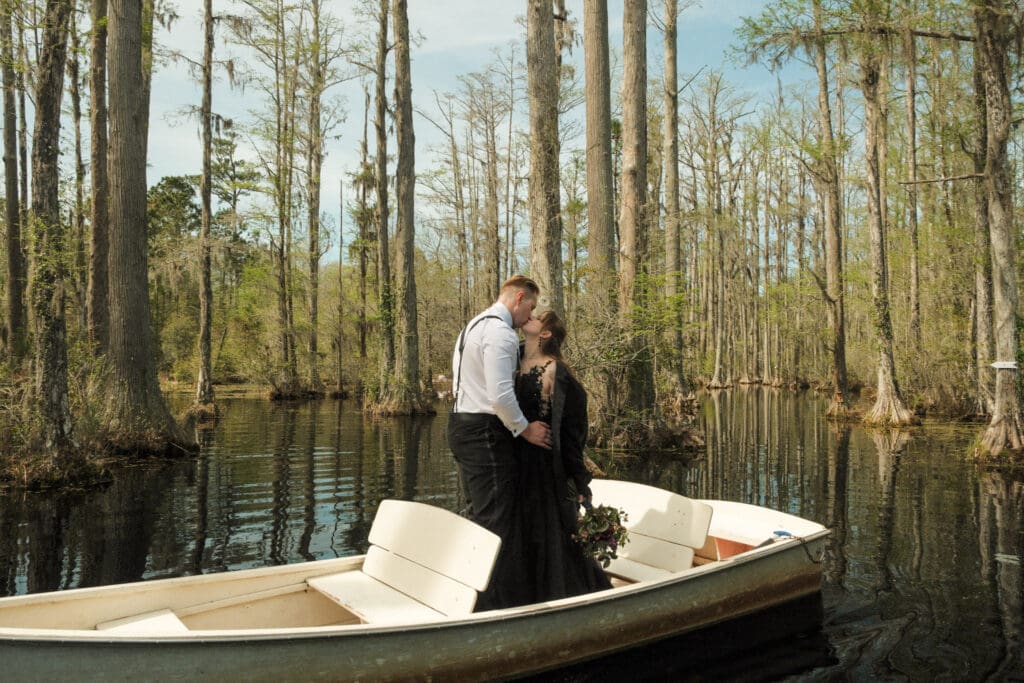A beautiful boat ride along the cypress garden lake where "the notebook" was filmed. This photo illustrates the want for adventurous ideas.